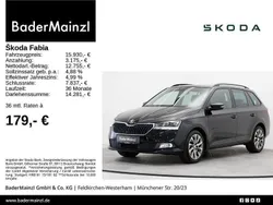 Blackmagic perleffekt (metallic) Gebraucht 2022 Skoda Fabia Ambition Kombi | 15.930 € (Fairer Preis)