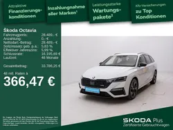 Moonweiß perleffekt/moonweiss metallic met. Gebraucht 2022 Skoda Octavia RS Kombi | 28.489 € (Guter Preis)