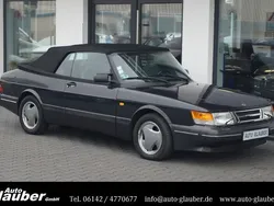 Schwarz Gebraucht 1993 Saab 900 Cabriolet Cabrio | 17.900 €