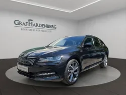 Schwarz Gebraucht 2021 Skoda Superb SportLine Kombi | 28.610 € (Fairer Preis)