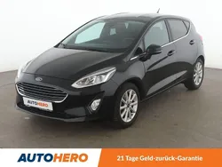 Schwarz Gebraucht 2018 Ford Fiesta Titanium Kleinwagen | 9.800 € (Fairer Preis)