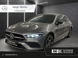 Grau Gebraucht 2021 Mercedes CLA250e Shooting Brake AMG Kombi | 25.700 € (Fairer Preis)