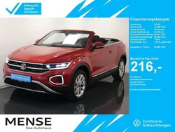 Rot Gebraucht 2024 VW T-Roc Cabriolet Style Cabrio | 26.665 € (Superpreis)