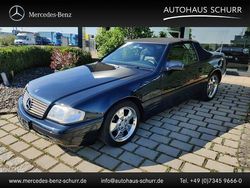 Smaragdschwarz (metallic) Gebraucht 1996 Mercedes SL280 Cabrio | 16.300 € (Fairer Preis)