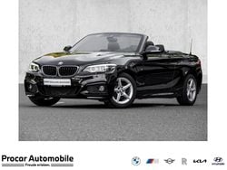Schwarz Gebraucht 2018 BMW 218 M Sport Cabrio | 17.600 € (Fairer Preis)