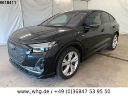 Mythosschwarz metallic Gebraucht 2023 Audi Q4 Sportback e-tron S-Line SUV | 35.700 € (Superpreis)