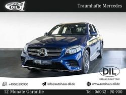 Blau Gebraucht 2018 Mercedes GLC250 AMG line SUV | 33.850 € (Etwas zu teuer)