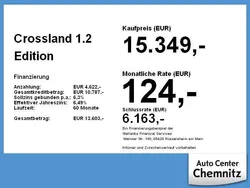 Grau Gebraucht 2022 Opel Crossland Edition SUV | 15.349 € (Fairer Preis)