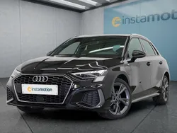 Schwarz Gebraucht 2023 Audi A3 e-tron S-Line Kleinwagen | 30.049 € (Fairer Preis)