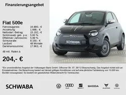 Onyx schwarz Gebraucht 2023 Fiat 500e Icon Limousine | 17.890 € (Fairer Preis)