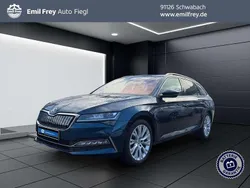 Lavablau metallic Gebraucht 2021 Skoda Superb Style Kombi | 21.950 € (Fairer Preis)
