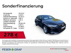 Brillantschwarz Gebraucht 2024 Audi A3 Sportback Ambiente Kleinwagen | 26.970 € (Superpreis)