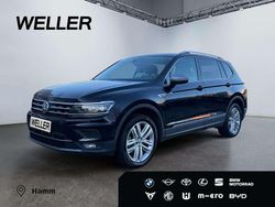 Schwarz Gebraucht 2020 VW Tiguan Allspace Highline SUV | 36.480 € (Teuer)