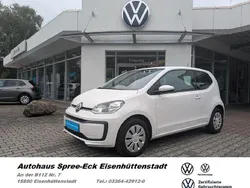 Weiß Gebraucht 2019 VW up! move up! Kleinwagen | 6.249 € (Fairer Preis)