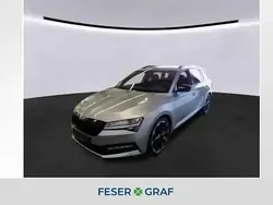 Grau Gebraucht 2021 Skoda Superb SportLine SUV | 27.880 € (Guter Preis)