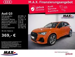 Pulsorange Gebraucht 2024 Audi Q3 S-Line SUV | 40.989 € (Fairer Preis)