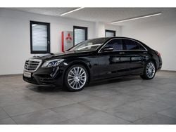Obsidianschwarz (schwarz) Gebraucht 2019 Mercedes S560 AMG line Limousine | 72.900 € (Teuer)
