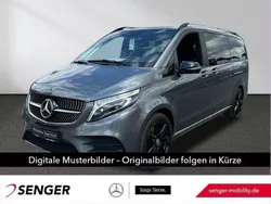 Grau Gebraucht 2021 Mercedes V250 AMG Van / Kleinbus | 52.950 € (Etwas zu teuer)