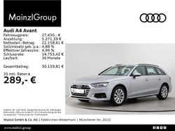Silber Gebraucht 2022 Audi A4 Ambiente Kombi | 26.360 € (Fairer Preis)