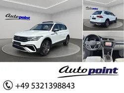 Weiß Gebraucht 2022 VW Tiguan Allspace Elegance SUV | 35.950 € (Fairer Preis)