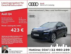 Auroraviolett metallic Gebraucht 2025 Audi Q4 e-tron Advanced SUV | 48.470 € (Superpreis)