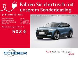 Geysirblau metallic Gebraucht 2025 Audi Q4 e-tron SUV | 45.490 €