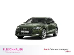 Distriktgrün metallic Gebraucht 2025 Audi A3 Sportback Advanced Plus Limousine | 33.490 € (Guter Preis)
