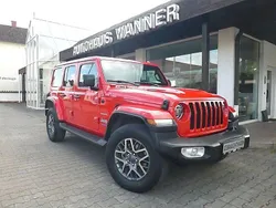 Rot Gebraucht 2021 Jeep Wrangler Sahara SUV | 44.999 €
