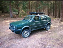 Grün Gebraucht 1990 VW Golf Country Kleinwagen | 6.999 €