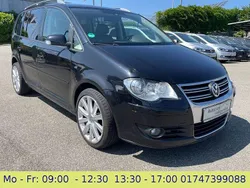 Schwarz Gebraucht 2007 VW Touran Highline Van / Kleinbus | 2.299 € (Superpreis)