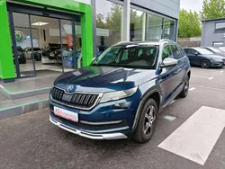 Blue (metallic) Gebraucht 2018 Skoda Kodiaq Scout 4x4 SUV | 26.880 € (Fairer Preis)