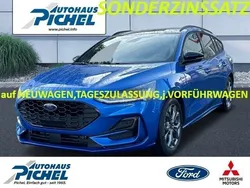 Blau Neu 2024 Ford Focus ST-Line Kombi | 27.490 € (Guter Preis)