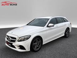 Weiß Gebraucht 2020 Mercedes C180 AMG line Kombi | 22.999 € (Fairer Preis)