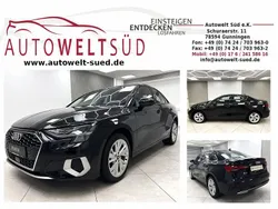 Mythosschwarz metallic Gebraucht 2022 Audi A3 Advanced Limousine | 23.900 € (Fairer Preis)