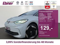 Gletscherweiß metallic/schwarz Gebraucht 2023 VW ID.3 Pro Kleinwagen | 33.420 € (Etwas zu teuer)