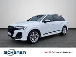 Gletscherweiß metallic (metallic) Gebraucht 2025 Audi Q7 Ambiente SUV | 63.490 € (Guter Preis)