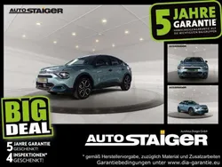 Lackierung olbia blau/typ aussenver Gebraucht 2022 Citroën e-C4 Feel Limousine | 19.483 € (Guter Preis)