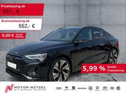 Mythosschwarz metallic Gebraucht 2023 Audi Q8 e-tron S-Line SUV | 58.690 € (Fairer Preis)