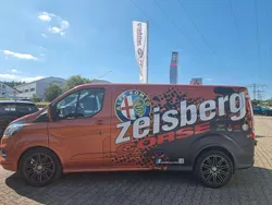 Orange met Gebraucht 2023 Ford Transit Custom Van / Kleinbus | 34.899 € (Superpreis)