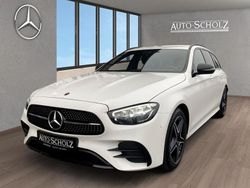 Weiß Gebraucht 2022 Mercedes E220 AMG Limousine | 41.941 € (Teuer)
