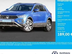 Ravennablau metallic Gebraucht 2024 VW T-Roc Move SUV | 30.854 € (Guter Preis)