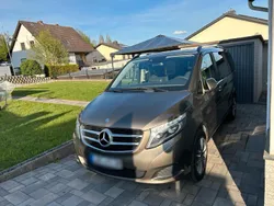 Braun Gebraucht 2016 Mercedes V250 Van / Kleinbus | 34.900 € (Teuer)