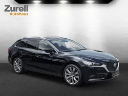 Onyxschwarz metallic Gebraucht 2021 Mazda 6 Kombi | 25.680 € (Guter Preis)