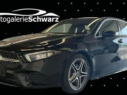 Amg nachtschwarz Gebraucht 2019 Mercedes A180 AMG line Limousine | 20.740 € (Guter Preis)
