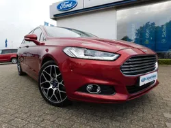 Rubyrot (metallic) Gebraucht 2016 Ford Mondeo Titanium Kombi | 19.990 € (Teuer)