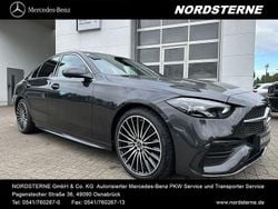 Lack graphitgrau Gebraucht 2025 Mercedes C180 AMG line Limousine | 43.888 € (Etwas zu teuer)