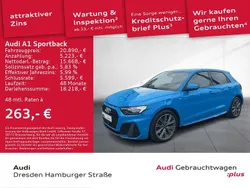 Blau Gebraucht 2020 Audi A1 Sportback S-Line Kleinwagen | 20.890 € (Guter Preis)