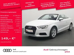 Gletscherweiss Gebraucht 2017 Audi A3 Cabriolet Comfort Cabrio | 20.380 € (Fairer Preis)