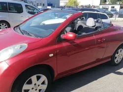 Rot Gebraucht 2007 Nissan Micra C+C Cabrio | 2.650 € (Fairer Preis)