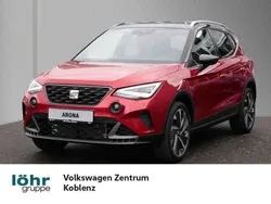 Schwarz (desire rot/ dach: midnight schwa) Neu 2024 Seat Arona FR SUV | 23.980 € (Fairer Preis)